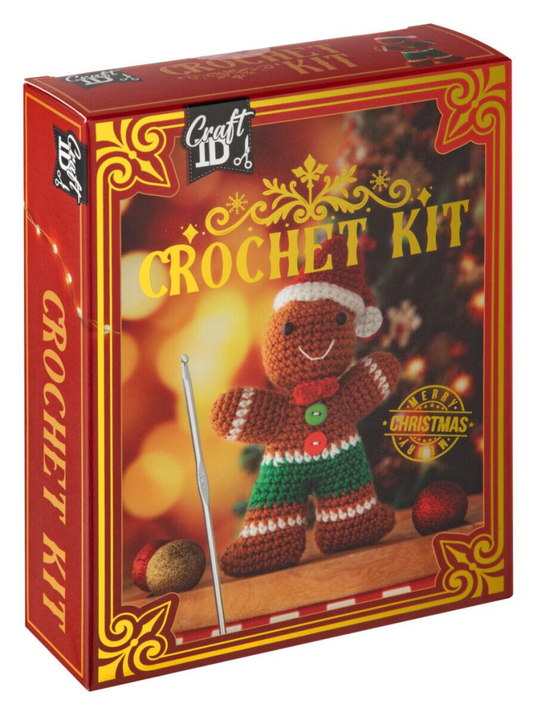 Christmas Smile Gingerbread Creative Crochet Set 5976534
