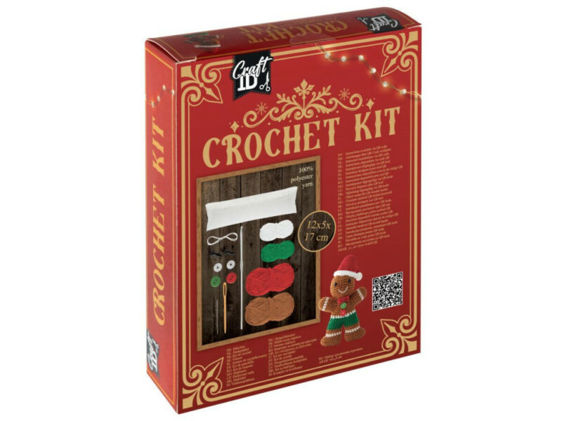 Christmas Smile Gingerbread Creative Crochet Set 5976535