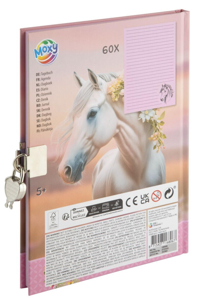 Horses Braid locksmith notebook A5 5977315