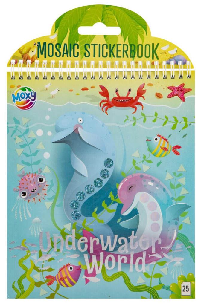 Animals Ocean Underwater Mosaic Sticker Set 5976796