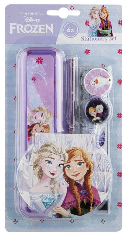 Spiderman Spidey Friends Disney Frozen Sisters Σετ Σχολικών Ειδών 6 Τεμαχίων 5904174