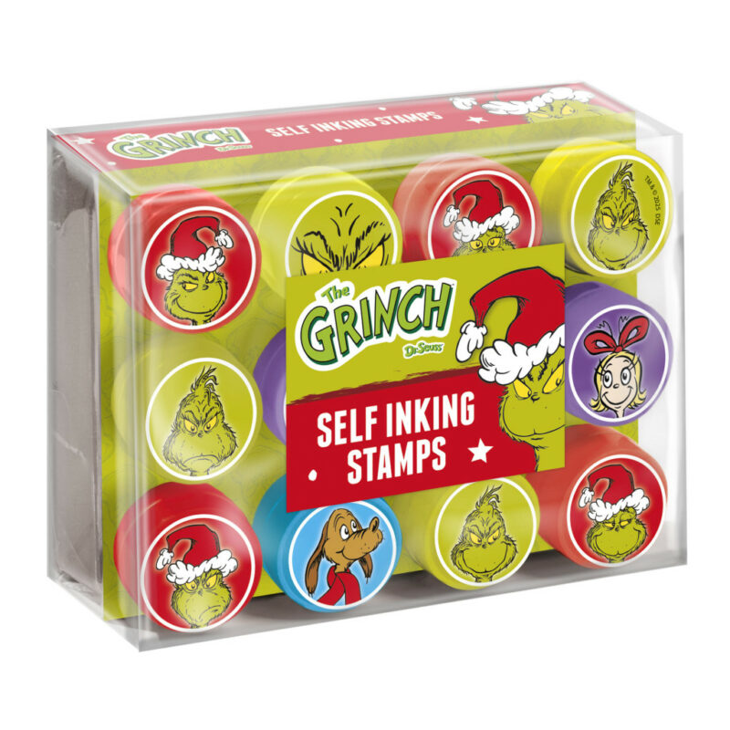 The Grinch Dr Seuss 12-piece stamp set 5975984