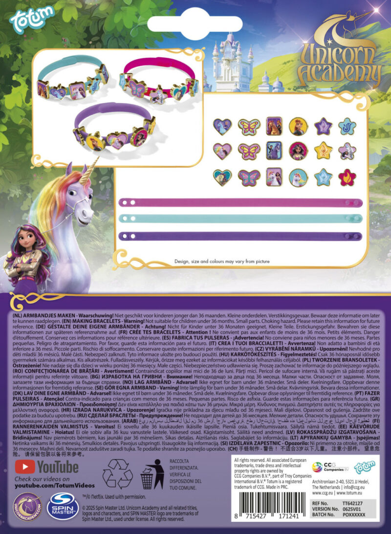 Unicorn Academy Friends Σετ Κατασκευής Βραχιολιών 5903489
