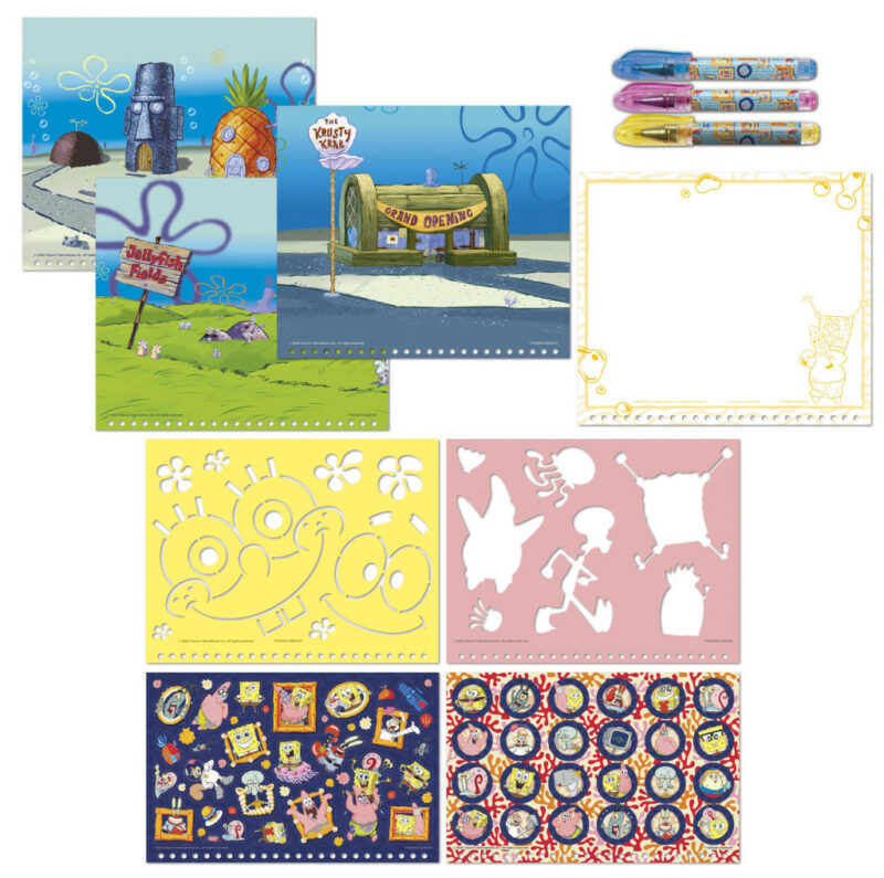 SpongeBob Χαμόγελο Σετ Δραστηριοτήτων 23×25 εκ. 5995241