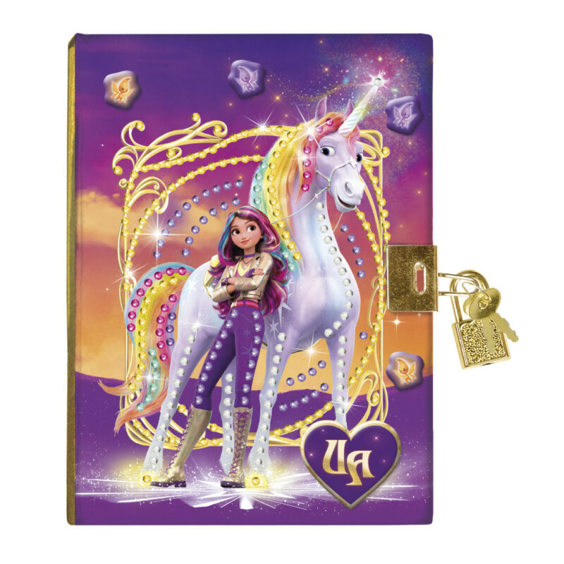 Unicorn Academy Friends Ζωγραφική με Διαμαντένιες Ψηφίδες locksmith Ημερολόγιο 5903341