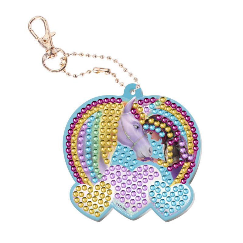 Unicorn Academy Friends diamond painting keychain making set 5976733