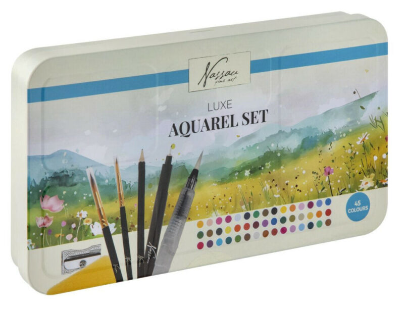 Colour Nassau Luxe Acrylic Paint Set 45 Pieces 5976691