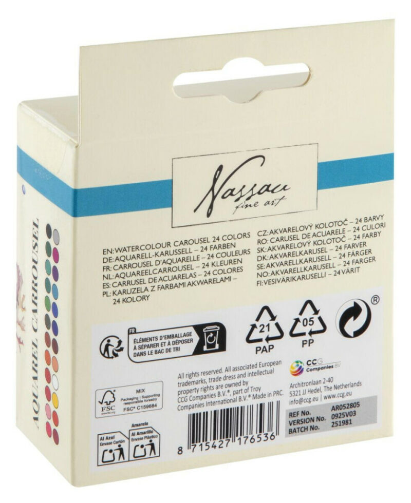 Colour Nassau Carrousel acrylic paint set 5976717