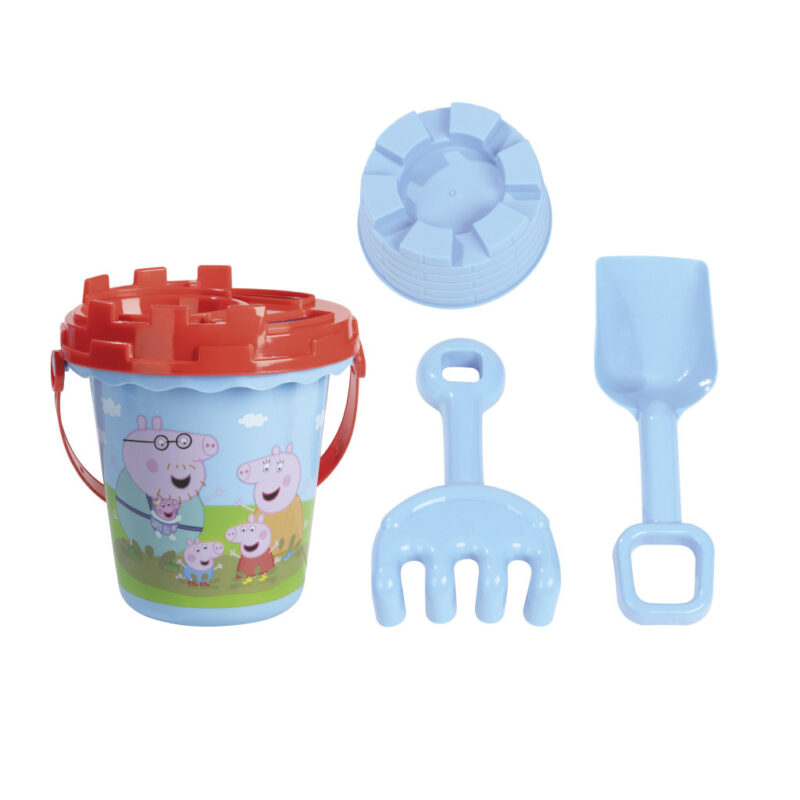 Peppa Pig Family Σετ 5 Τεμαχίων Παιχνιδιού Άμμου 5903145