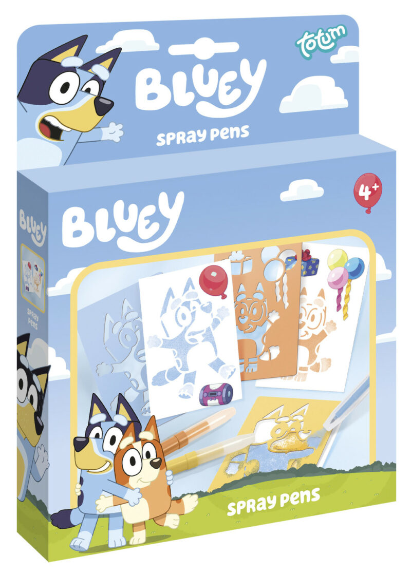 Bluey Happy creative set with spray pens 5975736