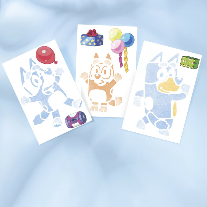 Bluey Happy creative set with spray pens 5975738