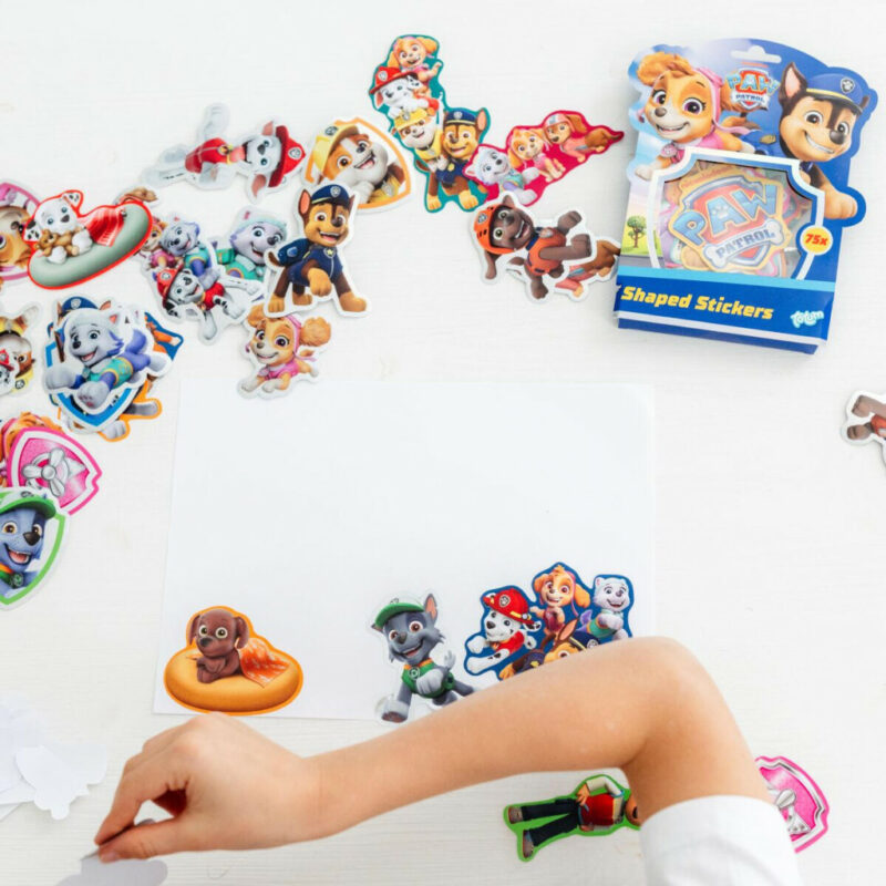 Paw Patrol Team shape sticker set 75 pcs 5976991
