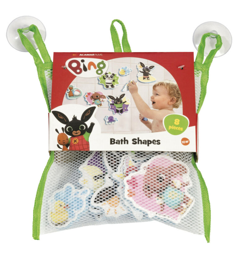Bluey Guitar Bing Friends foam bath toy set of 8 5976811