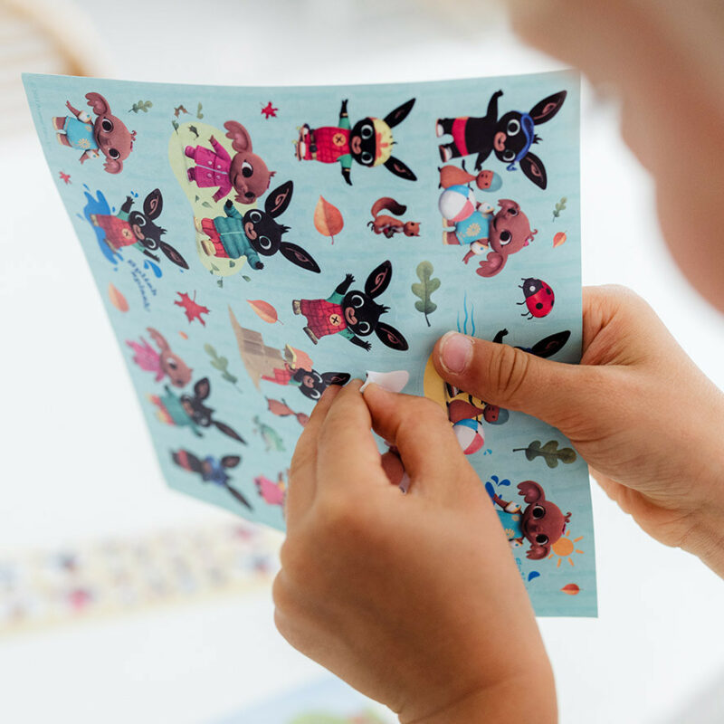 Bing Fun Μεταλλικό Σετ Αυτοκόλλητων 2 Φύλλων 17×24 cm 5902943
