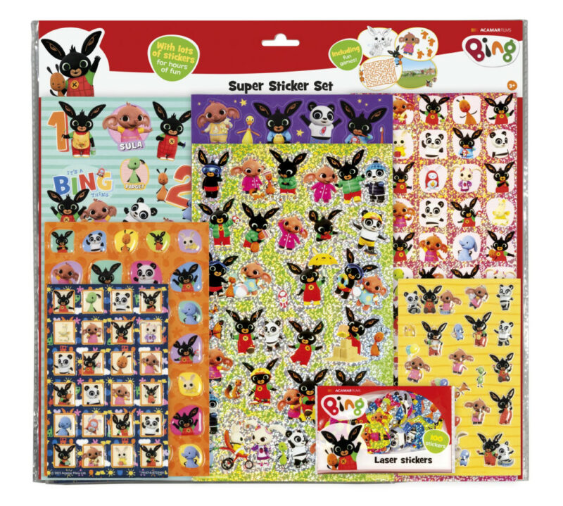 Bing Fun Super Σετ Αυτοκόλλητων 38×36 cm 5902949