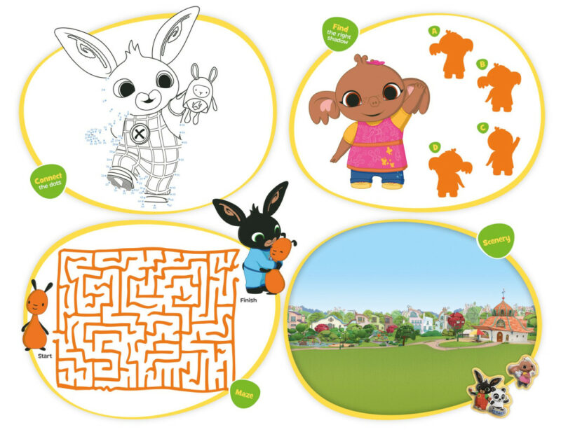 Bing Fun Super Σετ Αυτοκόλλητων 38×36 cm 5902953