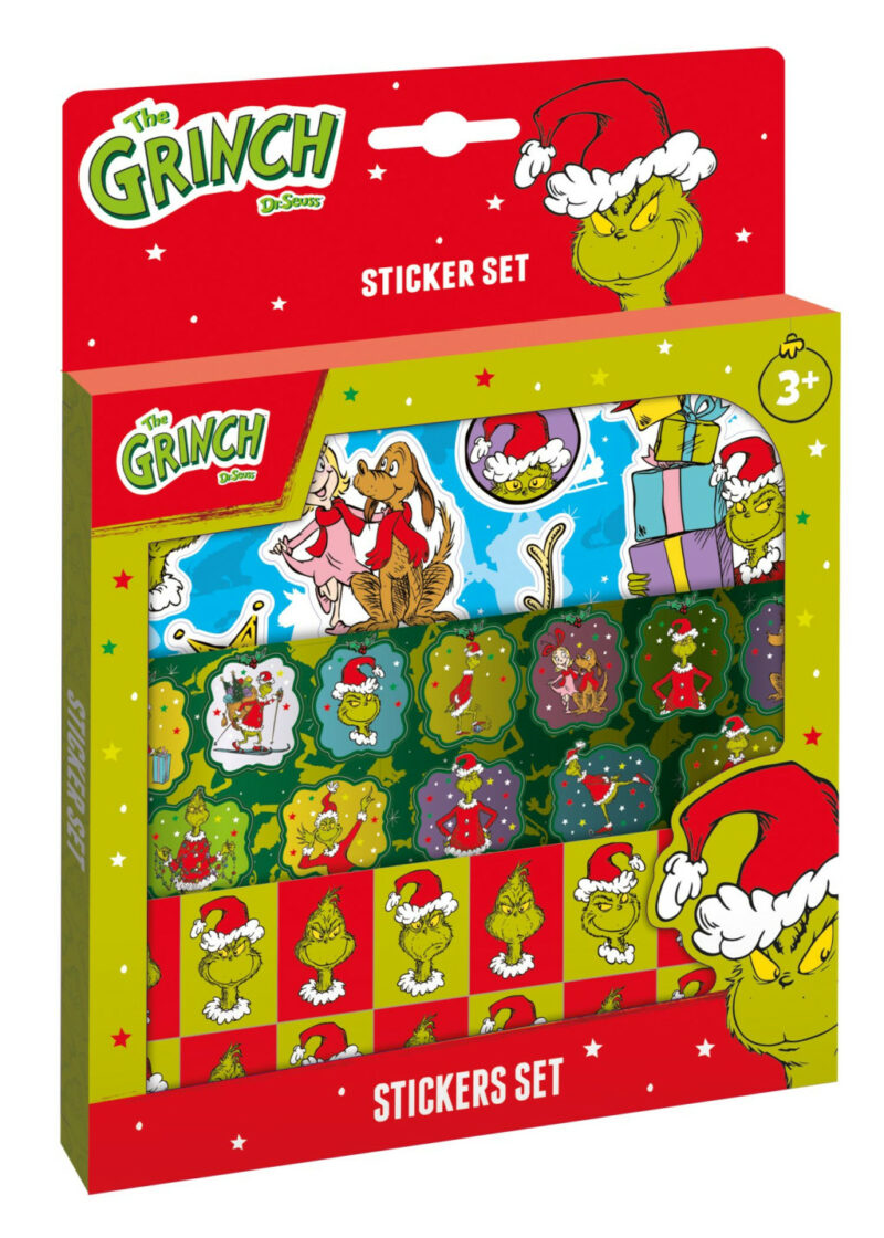The Grinch Dr Seuss sticker set 5976820