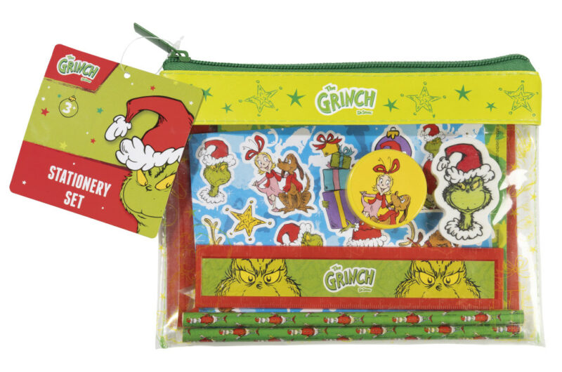 The Grinch Dr Seuss 9-piece stationery set 5977058
