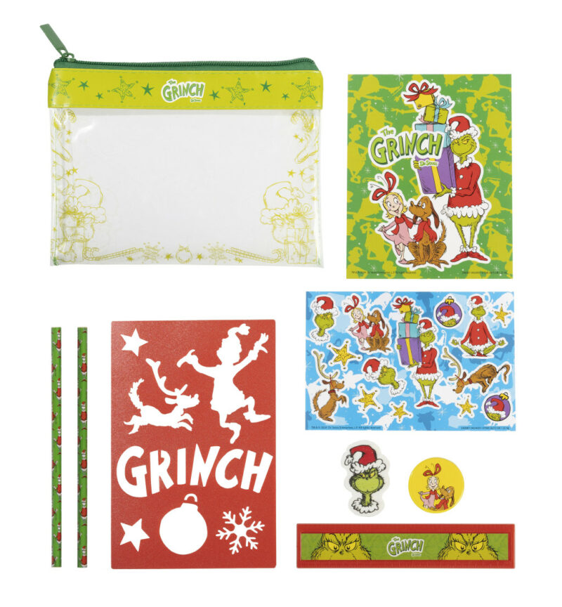 The Grinch Dr Seuss 9-piece stationery set 5977059