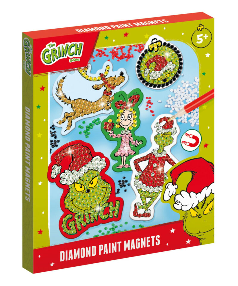 The Grinch Dr Seuss diamond painting magnetic kit 5975965