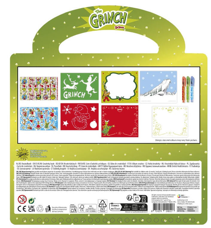 The Grinch Dr Seuss activity set 5975958