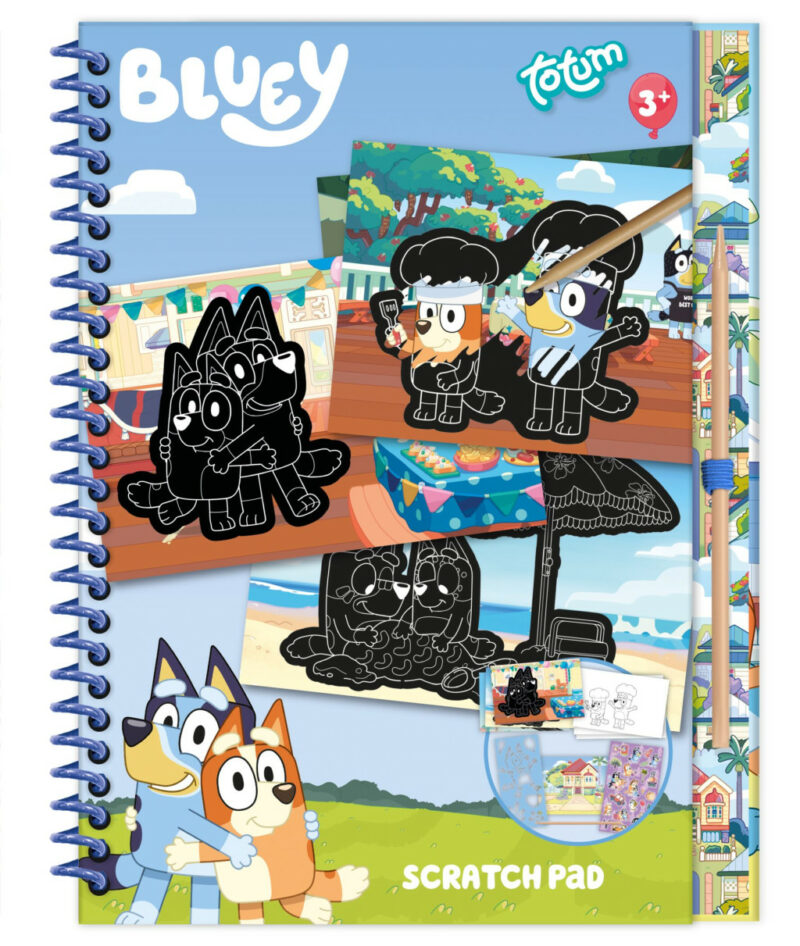Bluey Fun Σετ Scratch Art και Δραστηριοτήτων 5902584