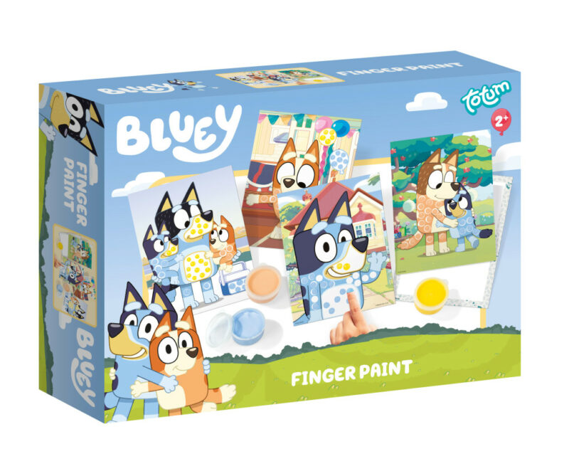 Bluey Family finger paint set of 3 5976061