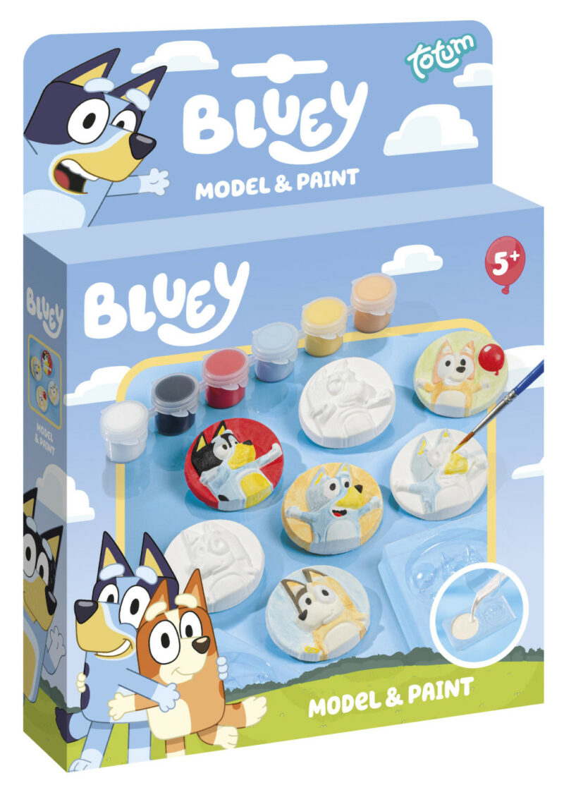 Bluey Happy Σετ Κατασκευών με Γύψο 5903170