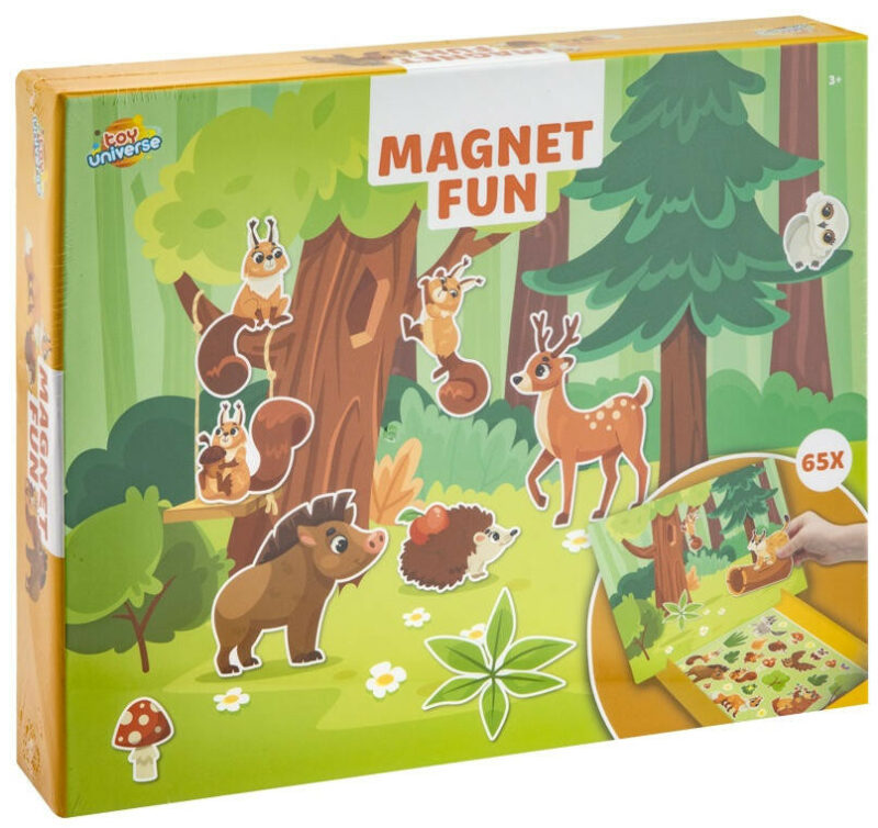 Animals Forest magnetic set with 65 pieces 5976046