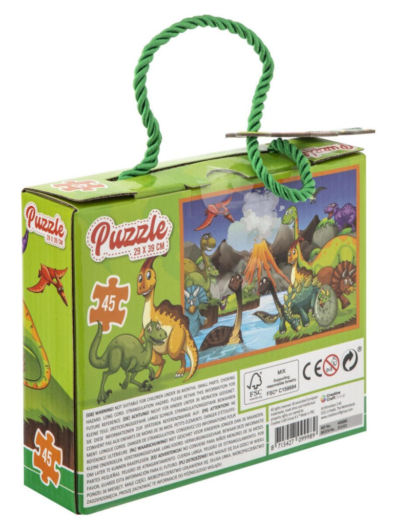 Dinosaur Vulcano 45-piece puzzle 5976800