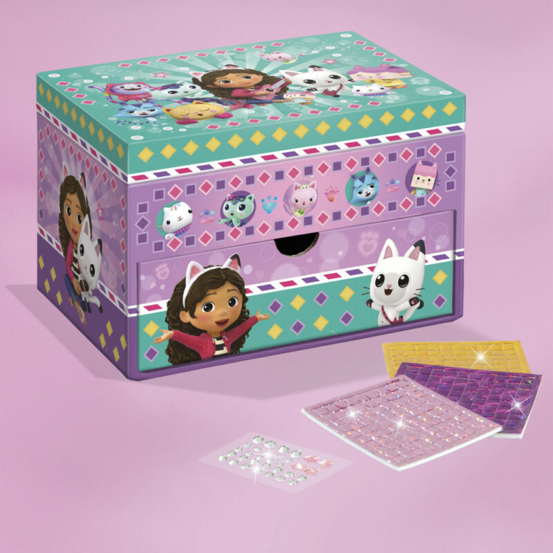 Gabby’s Dollhouse Friends mosaic jewelry box 5977282