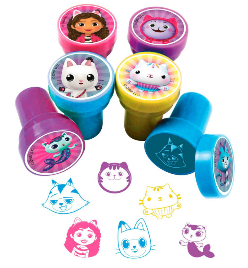 Gabby’s Dollhouse Cats stamp set of 12 pieces 5976273