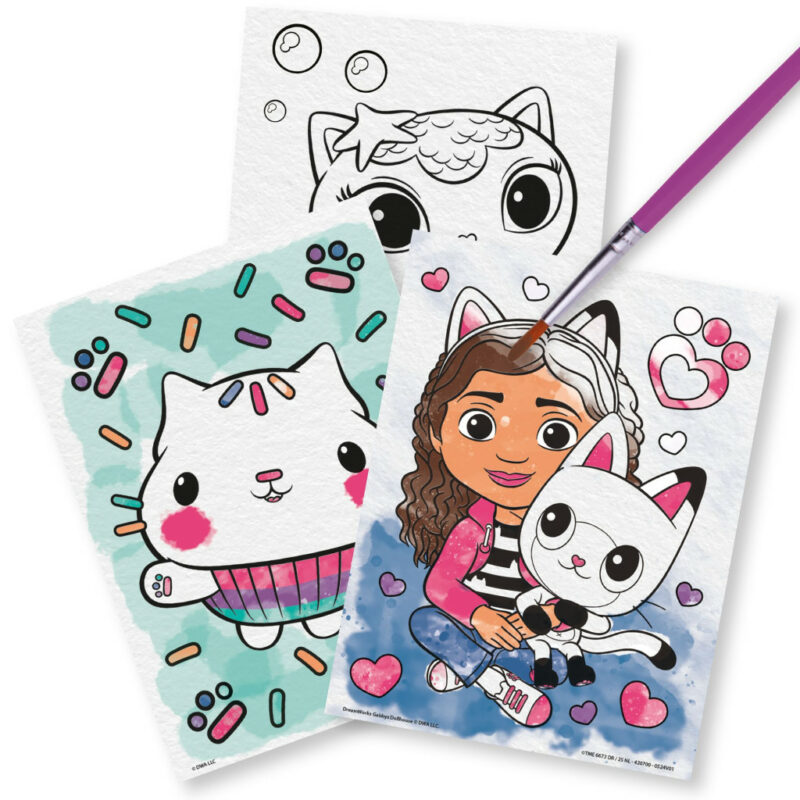 Gabby’s Dollhouse Cats Σετ Ζωγραφικής 5902233