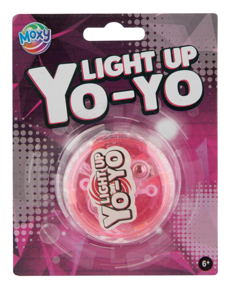 Colour Moxy Light-up Pink Yo-Yo 5977298
