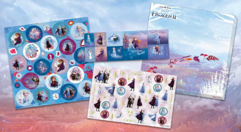 Disney Frozen Adventure Μεταλλικό Σετ Αυτοκόλλητων 2 Φύλλων 17×24 cm 5902428