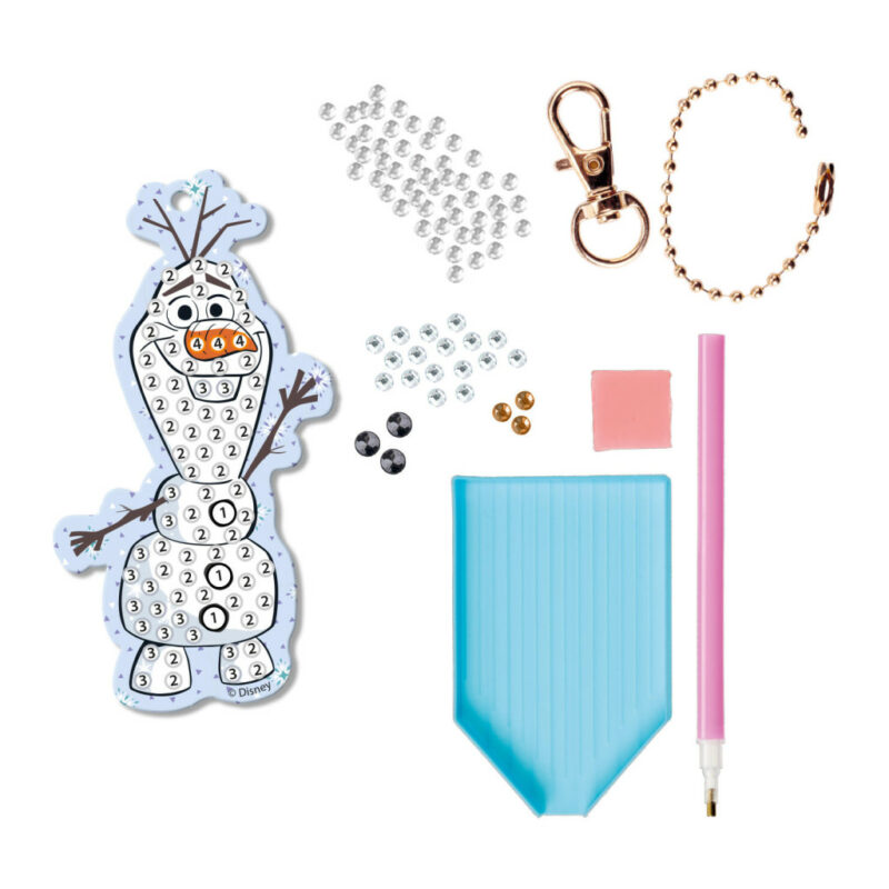 Disney Frozen Olaf diamond painting keychain making set 5976135