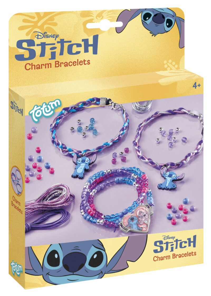 Disney Lilo and Stitch Purple charm bracelet making kit 5976232