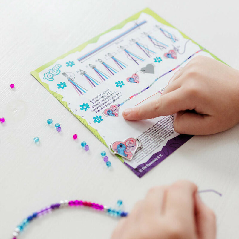 Disney Lilo and Stitch Purple charm bracelet making kit 5976235