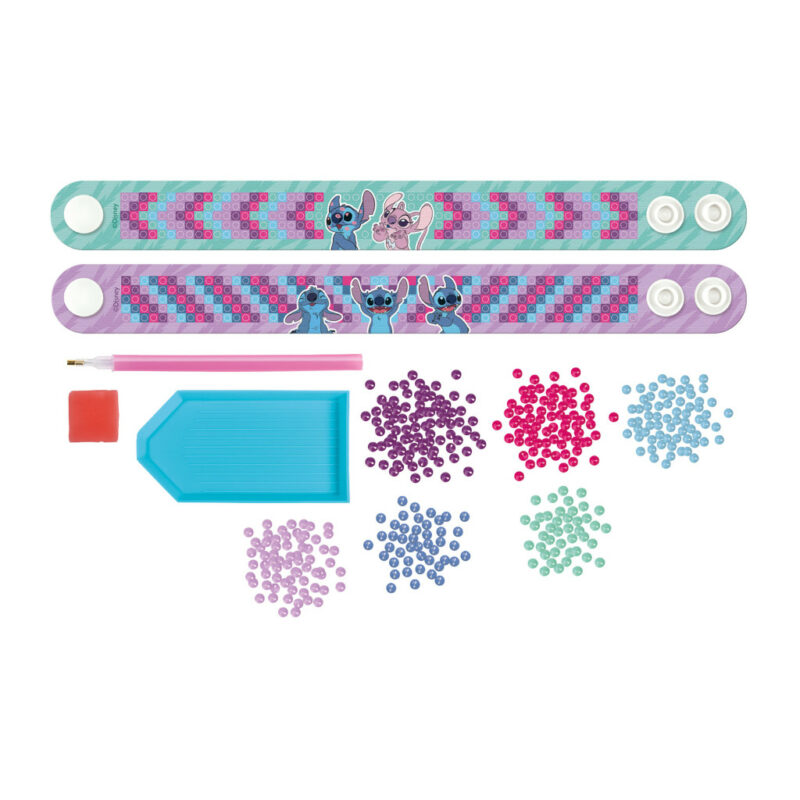 Disney Lilo and Stitch Moxy diamond rhinestone bracelet set 2 pcs 5976229
