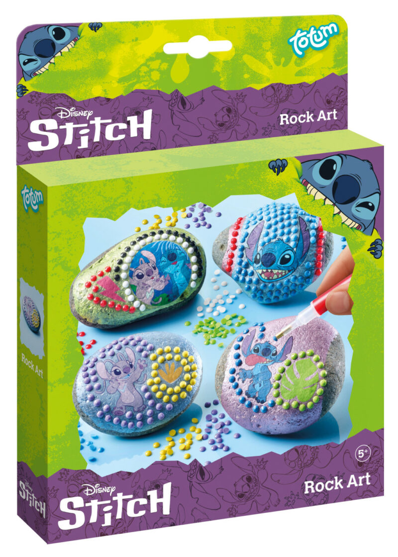 Disney Lilo & Stitch Angel Σετ Διακόσμησης Βότσαλων με Αυτοκόλλητα 5903263