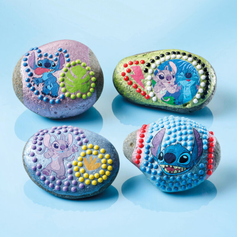 Disney Lilo & Stitch Angel Σετ Διακόσμησης Βότσαλων με Αυτοκόλλητα 5903268
