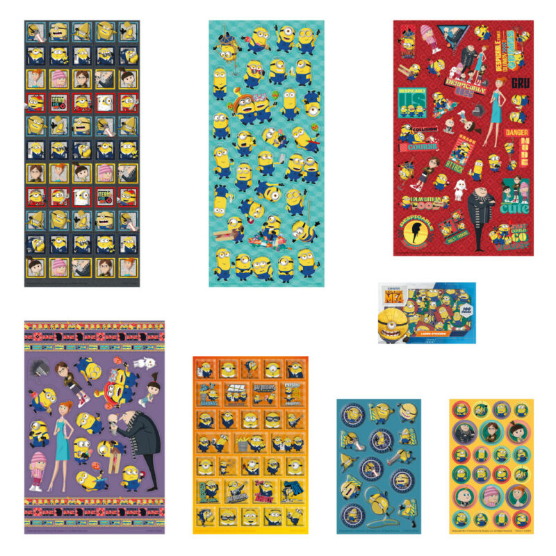 Minions Super Σετ Αυτοκόλλητων 38×36 cm 5903525