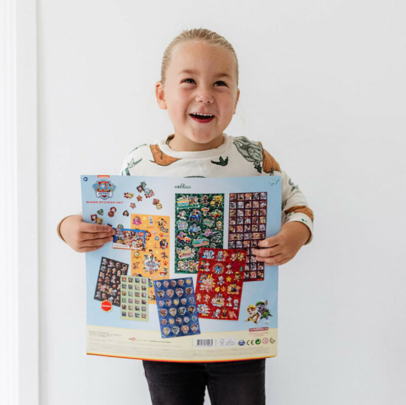 Paw Patrol Rescue Repeat Super Sticker Set with Game 5976978