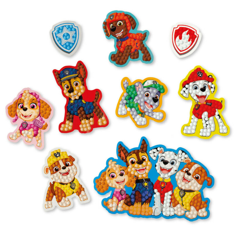 Paw Patrol Best Team Σετ Αυτοκόλλητων με Διαμαντένιες Ψηφίδες με 9 Τεμαχίων 5903293