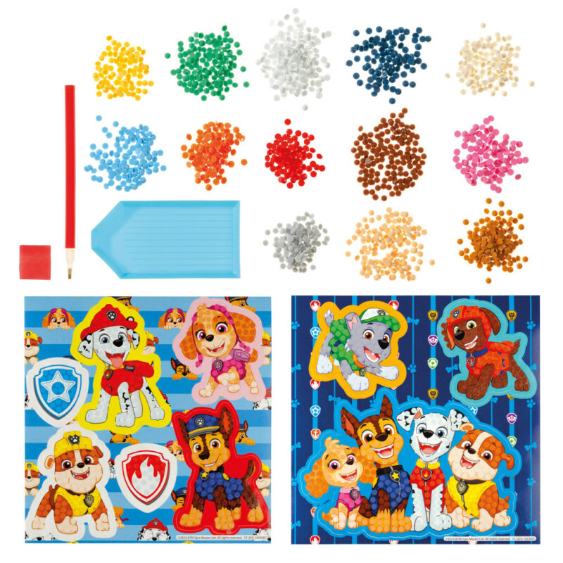 Paw Patrol Best Team Σετ Αυτοκόλλητων με Διαμαντένιες Ψηφίδες με 9 Τεμαχίων 5903295