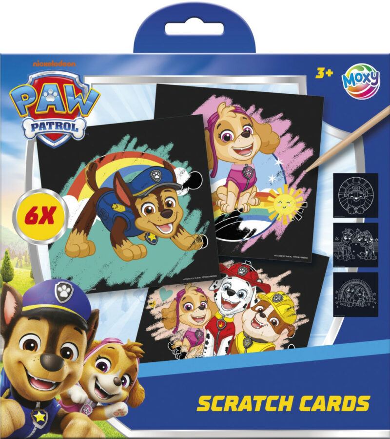 Paw Patrol Team scratch Εικόνα scratcher Σετ 5902255