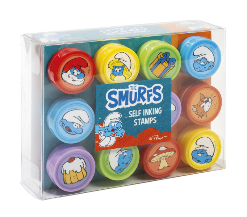 Smurfs Happy 12-piece stamp set 5976350