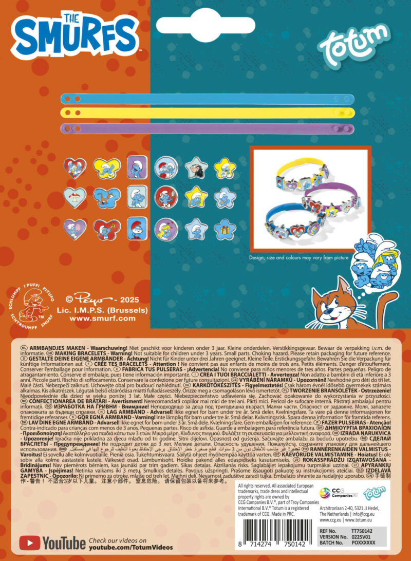 Smurfs Happy bracelet making set 5976348