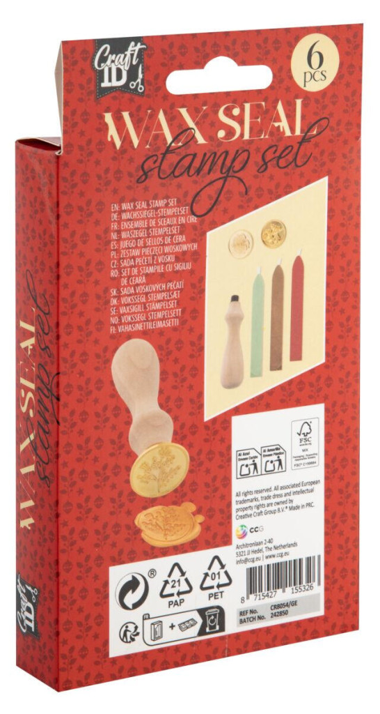 Colour Rose Christmas Seal Wax Set 5976409