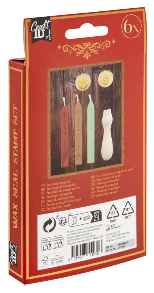 Colour Rose Christmas Seal Wax Set 5976411